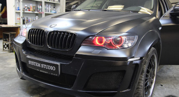 BMW X6 E71. Установка Android и Восстановление фар