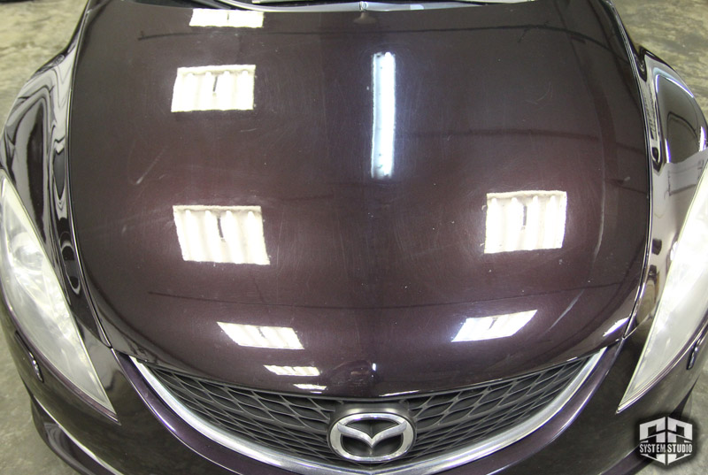 Mazda 6 Восстановительная полировка кузова
