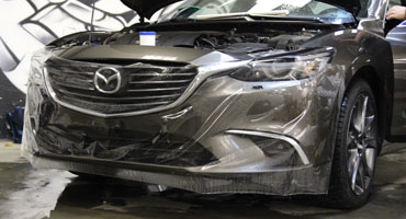 Mazda 6. Защита полиуретаном suntek ppf