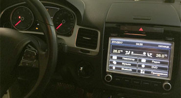 VW Touareg NF. Новая аудиосистема по штатным местам