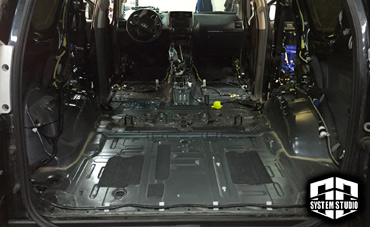 Шумоизоляция и виброизоляция Toyota Land Cruizer Prado 150 